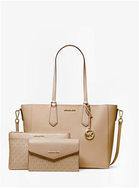 michael kors 3 in 1 tote|michael kors three pocket handbags.